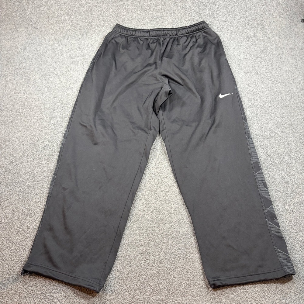 Nike Sweatpants Mens 3XL Black Therma-Fit 575087-010 Fleece Performance Pants